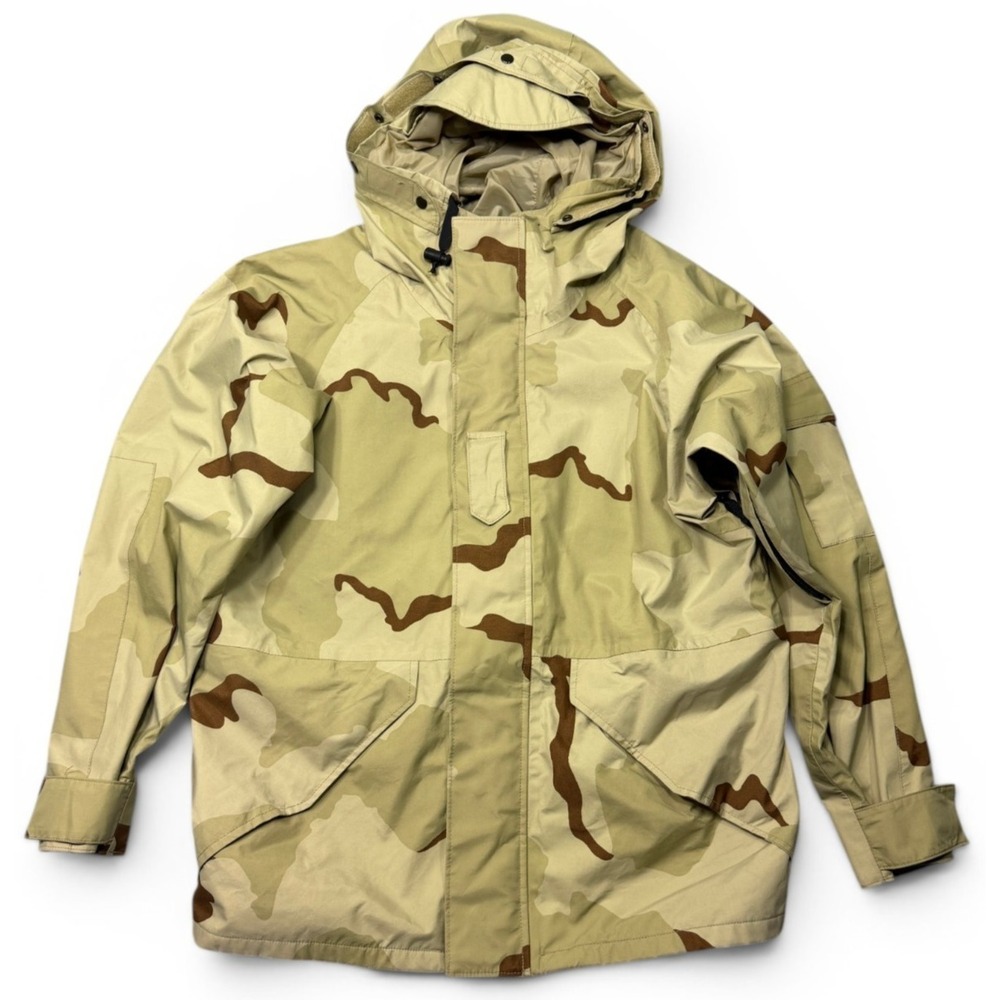 USGI ECWCS Parka Extreme Cold Weather Jacket Desert Camo Size Medium Short NEW